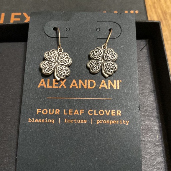 Alex and Ani Four Leaf Clover set, new - Picture 5 of 7